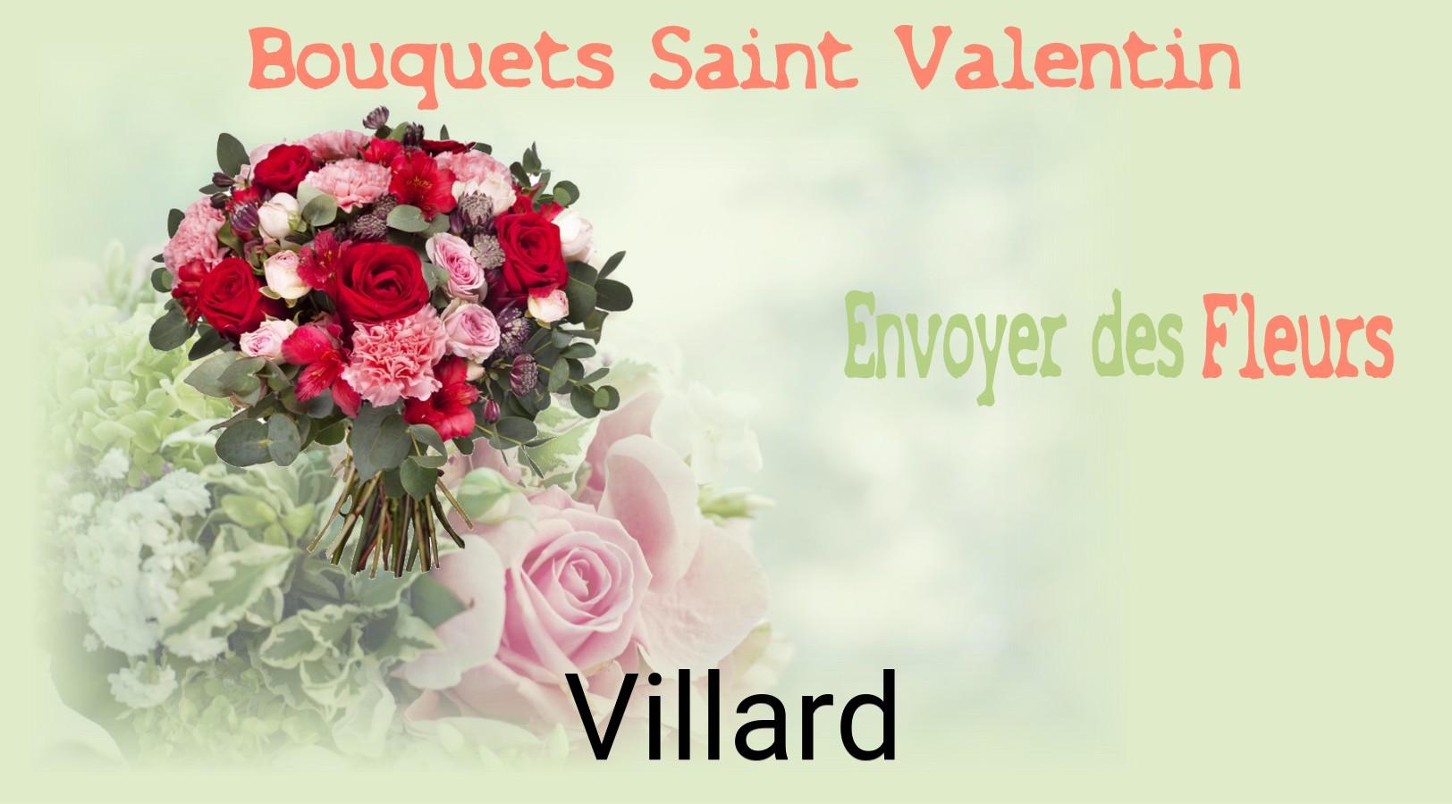 Roses de Saint-Valentin livrées à Villard